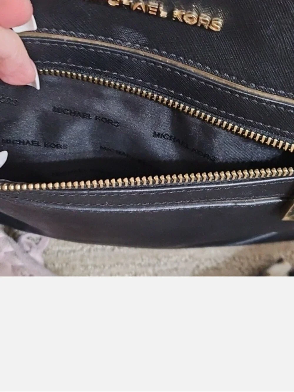 Michael Kors Black Laptop/Bag